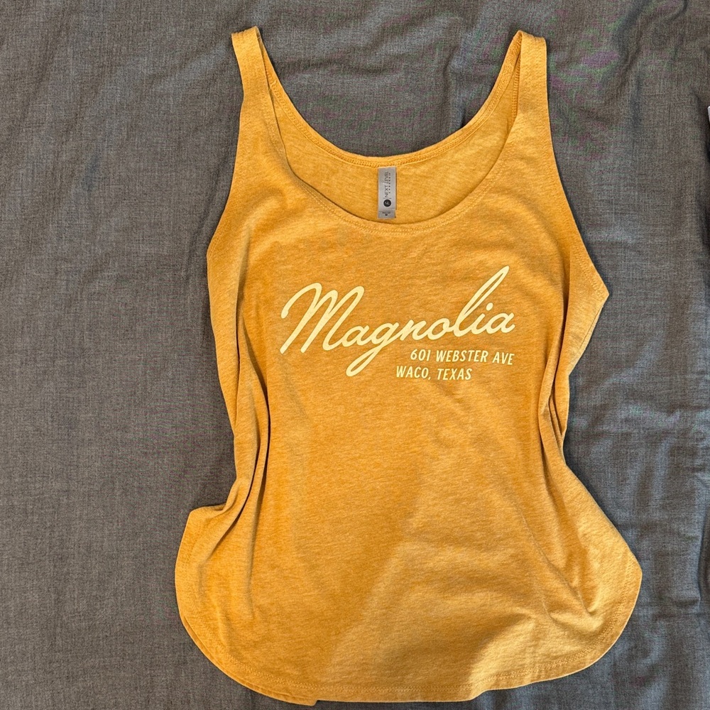 Magnolia Women's Mustard Tank Top
